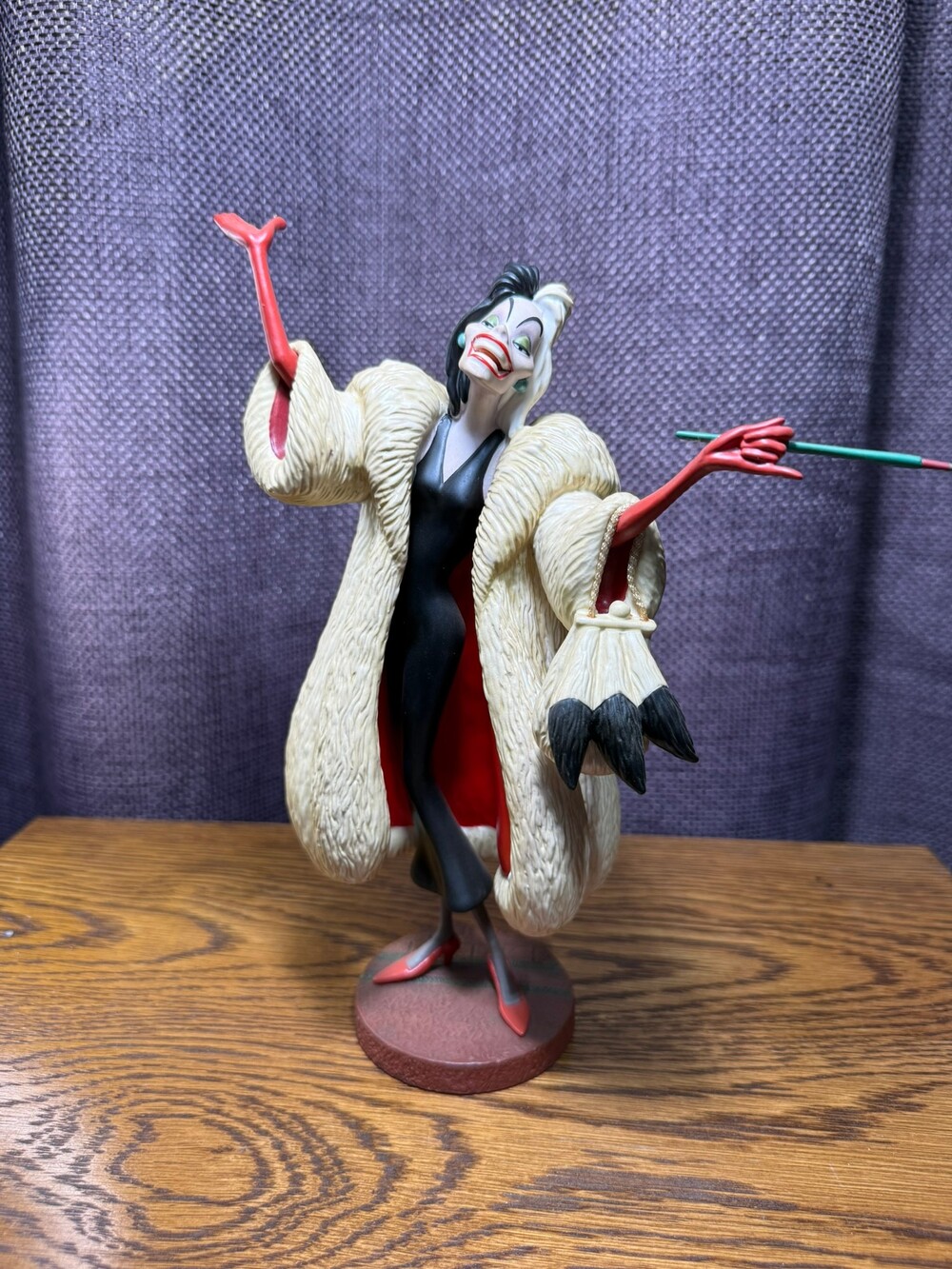 101 Dalmations - Cruella De Vil Walt Disney Collectors Society 1995 Members-Only